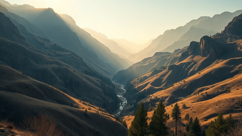 Landschaft — Objektentfernung